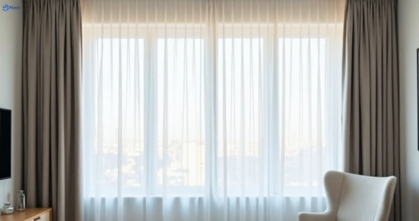 Freshly steam cleaned curtains in east-ryde-nsw QLD